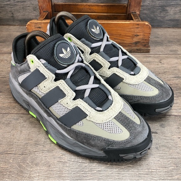 adidas Originals Niteball Feather Grey Trainers FX7654 UK 5.5 US 6 - Picture 4 of 14